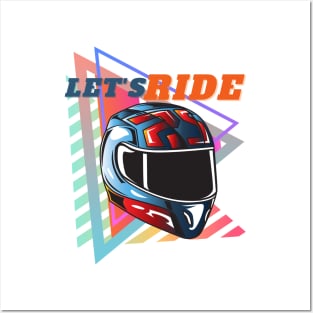 Let's Ride Posters and Art